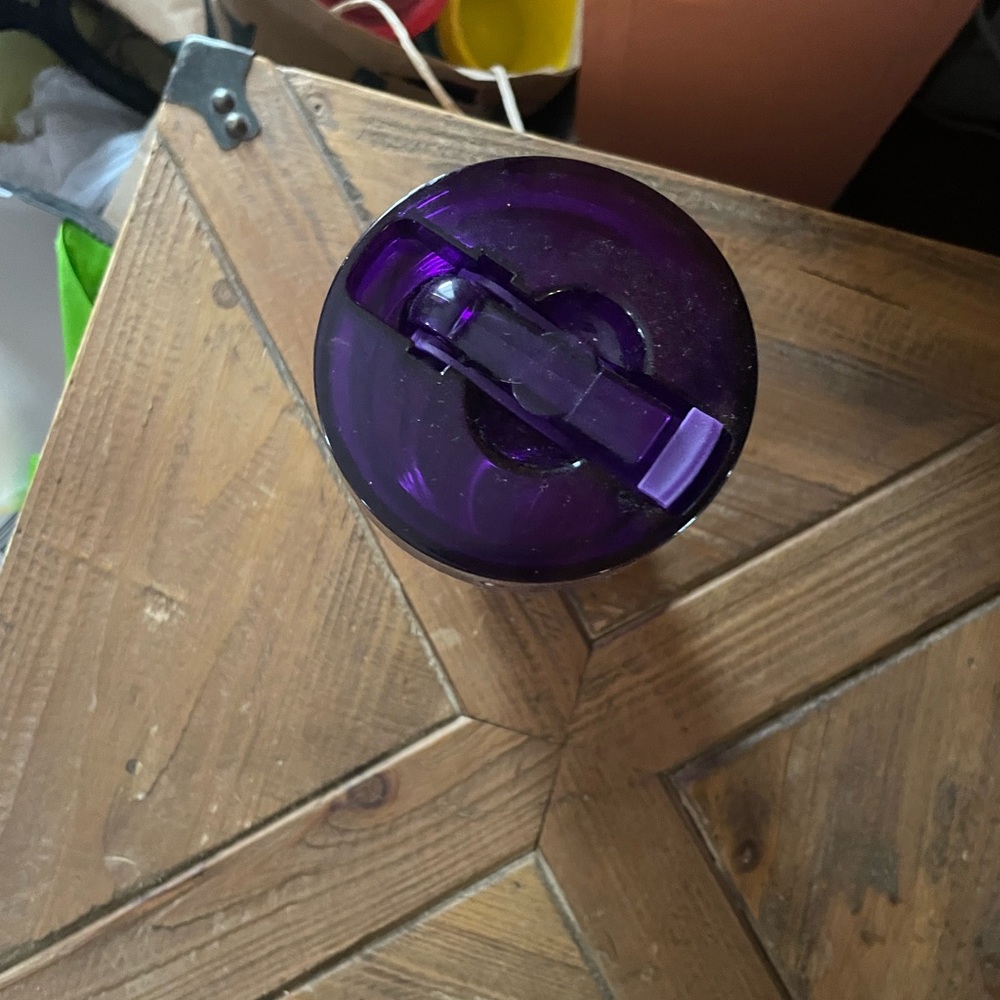 Purple walk to end lupus now thermos tumbler - Picture 4 of 5